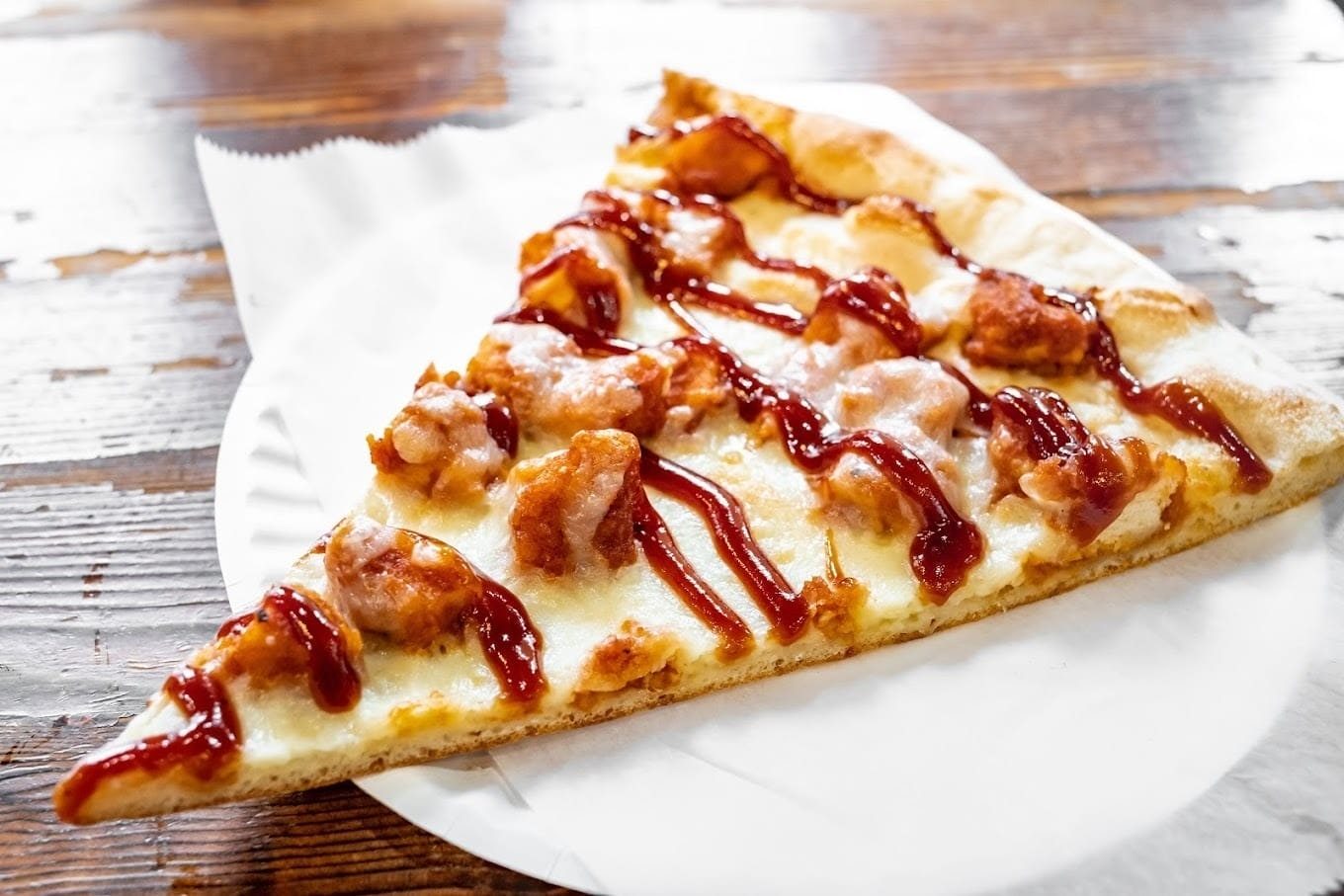 BBQ chicken slice